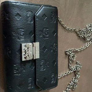 MCM Millie Monogrammed leather crossbody bag
